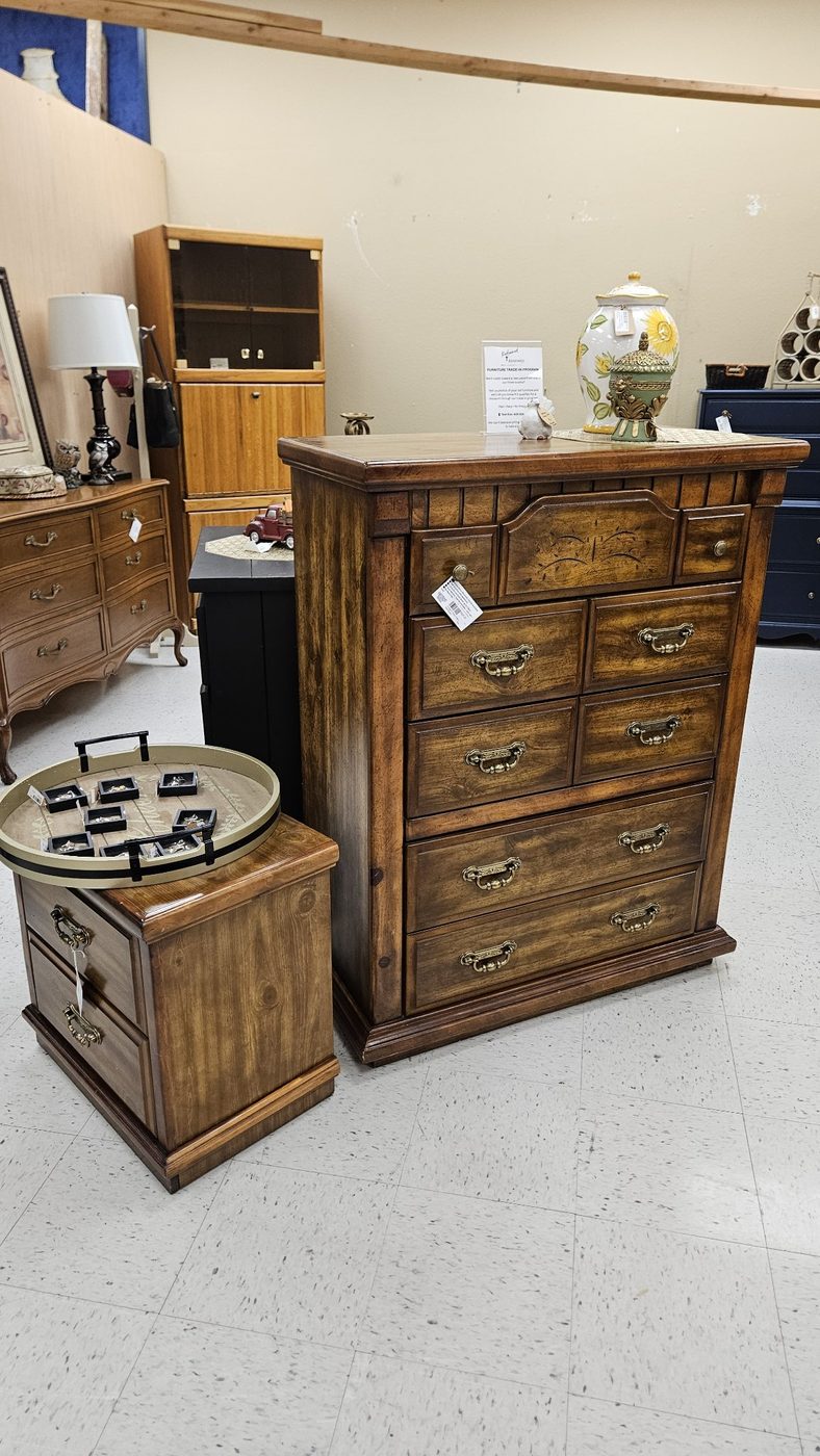 Solid Wood 5-Drawer Chest – Matching Nightstand Available! — photo 1 of 1